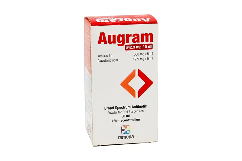 Augram 642.9 Mg / 5 Ml Susp 60 Ml