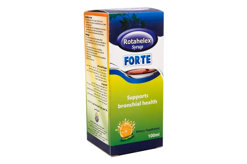 Rotahelex Forte Orange Syrup 100 Ml