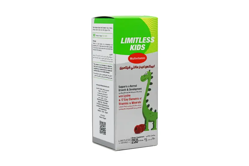 Limitless Kids Multivitamin Syrup 250 Ml