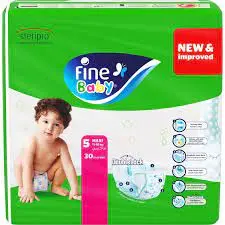 Fine Baby (5) Maxi 30 Diapers