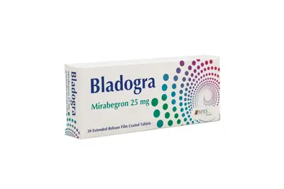 Bladogra 25 Mg 30 Tab