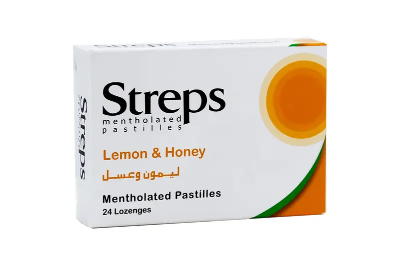 Luna Streps Lemon & Honey 24 Lozenges