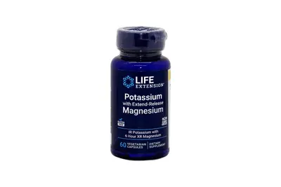Life Extension Potassium With Magnesium 60 Cap