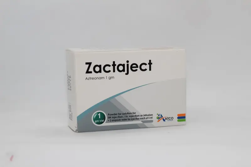 Zactaject 1 Gm Im / Iv 1 Vial + 2 Solvent