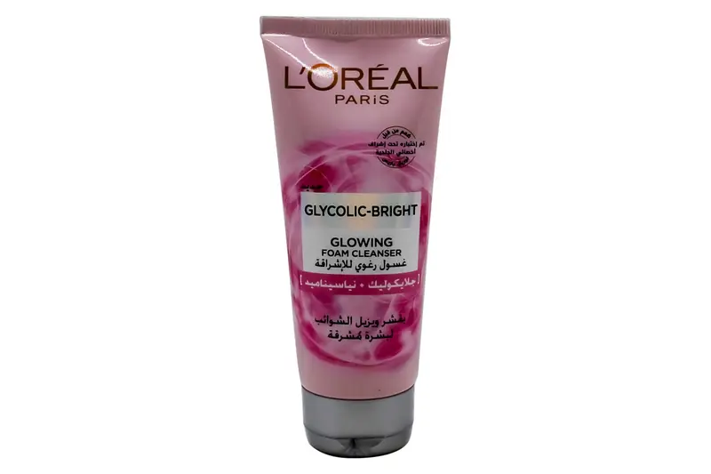 Loreal Glycolic Bright Cleanser Foam 100 Ml