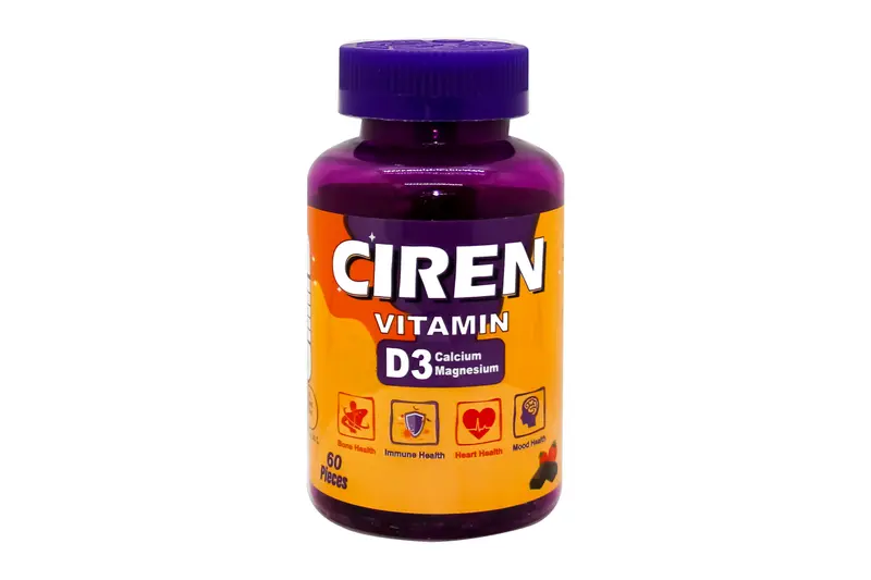 Ciren Vit D3 Strawberry & Chocolate 60 Gum