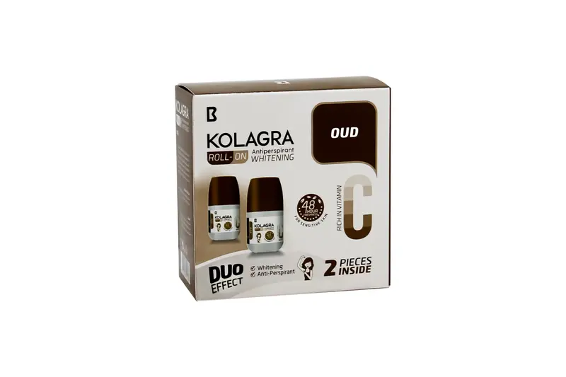 Kolagra Whitening Oud F/W Roll On (1+1) Off
