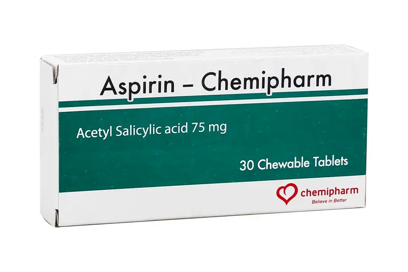 Aspirin - Chemipharm 75 Mg 30 Tab
