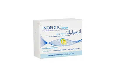 Inofolic 600 Mg 30 Cap