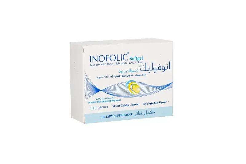 Inofolic 600 Mg 30 Cap