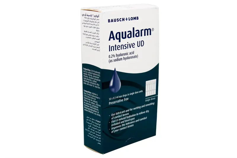 Aqualarm Intensive Ud Bausch & Lomb 30*0.5 Ml
