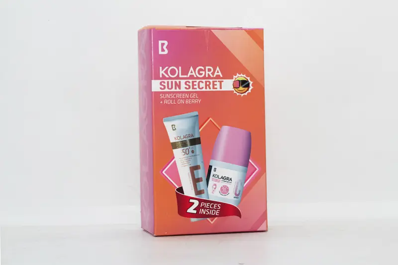 Kolagra ( Sun Screen Gel + Berry Roll On ) Off