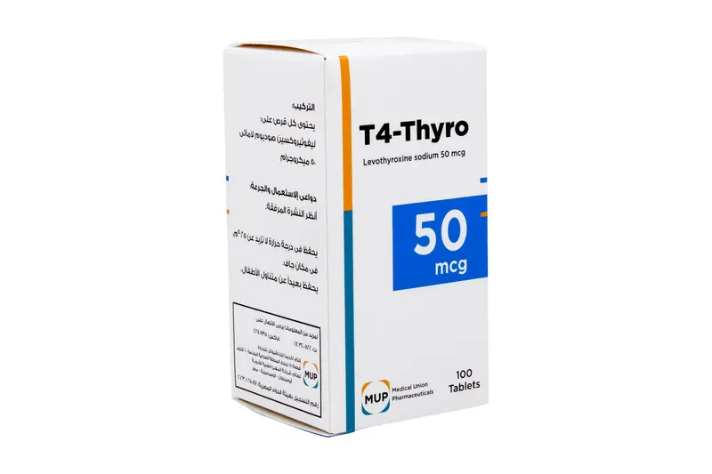 تى4-ثيرو 50 مكجم 100 قرص