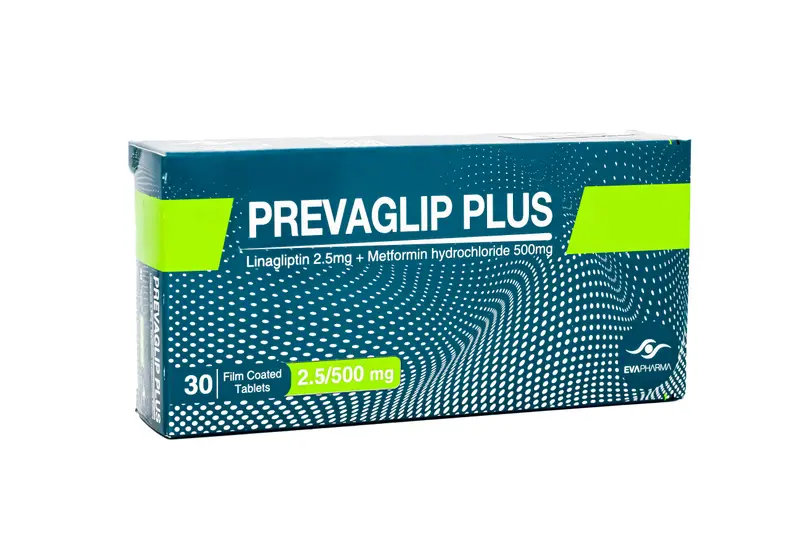 Prevaglip Plus 2.5/500 Mg 30 Tab