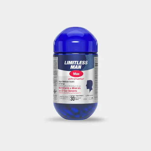 Limitless Man Max 30 Tab + 33% Free