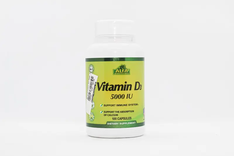 Alfa Vitamin D3 5000 IU 100 Cap
