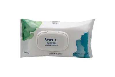 Wipe It Purified Water 60 Baby Wipes