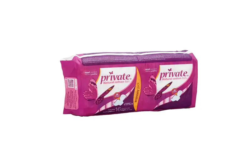 Private Maxi Pocket Night 16 Pads