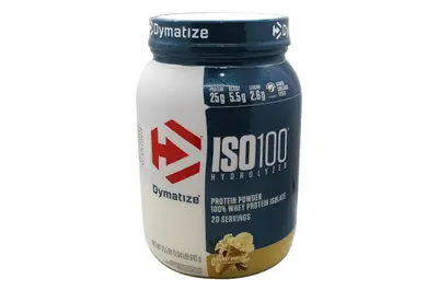 Iso 100 Whey Protein Powder Gourmet Vanilla 610 Gm
