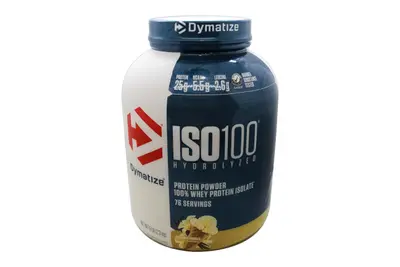 Iso 100 Whey Protein Powder Gourmet Vanilla 2.3 Kg