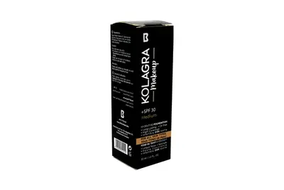 Kolagra Foundation Medium Spf 30 Cream 30 GM