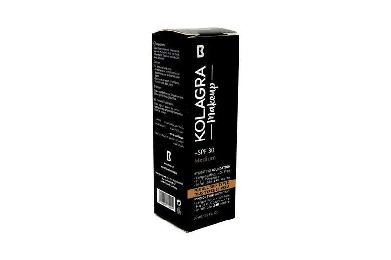 Kolagra Foundation Medium Spf 30 Cream 30 GM