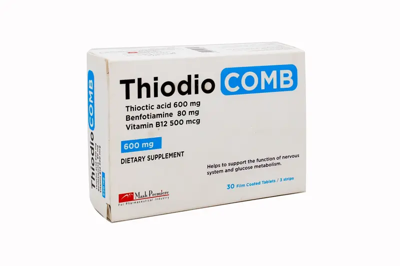 Thiodio Comb 600 Mg 30 Tab