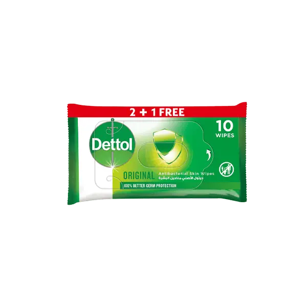 Dettol Original 10 Wipes (2+1) Off