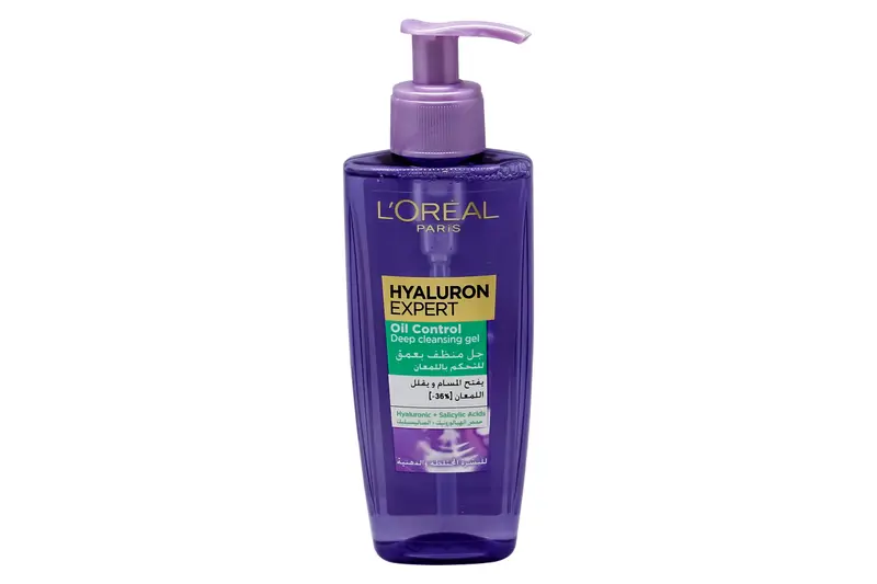 Loreal Hyaluron Oil Control Cleansing Gel 200Ml
