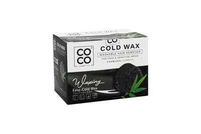 Coco Charcoal Alo Vera Washable Cold Wax 250 Gm