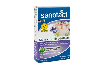 Sanotact Stomach & Head-Relax 30 Tab