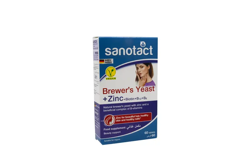 Sanotact Brewer`S Yeast + Zinc 60 Tab