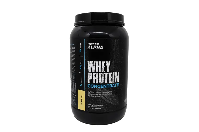 Limitless Alpha Whey Protein Vanilla 1 Kg