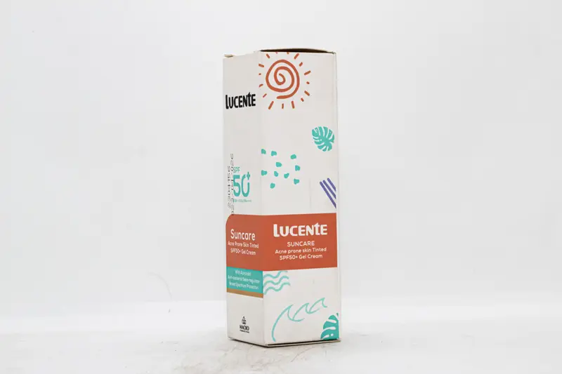 Lucente Sun Acne Tinted Spf 50+ Gel Cream 50 Ml