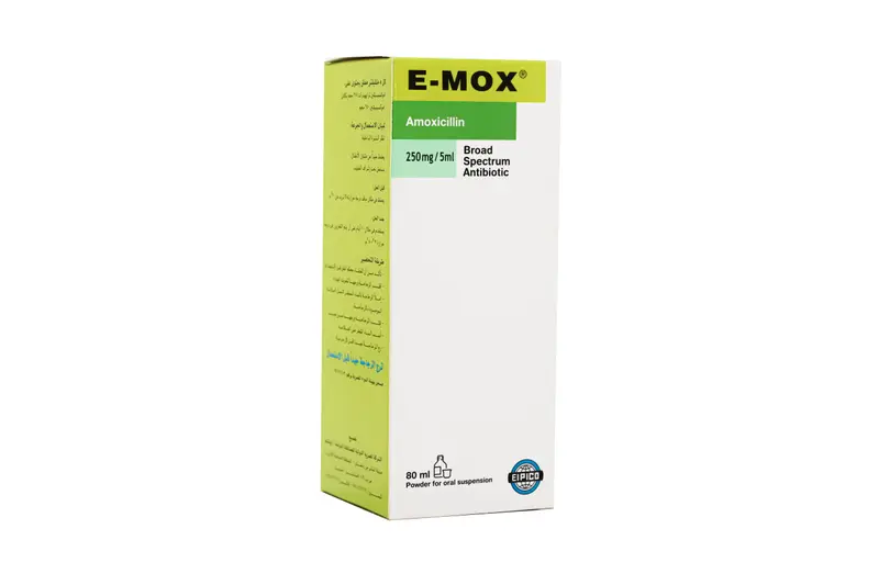 E-Mox 250 Mg /5 Ml Susp 80 Ml