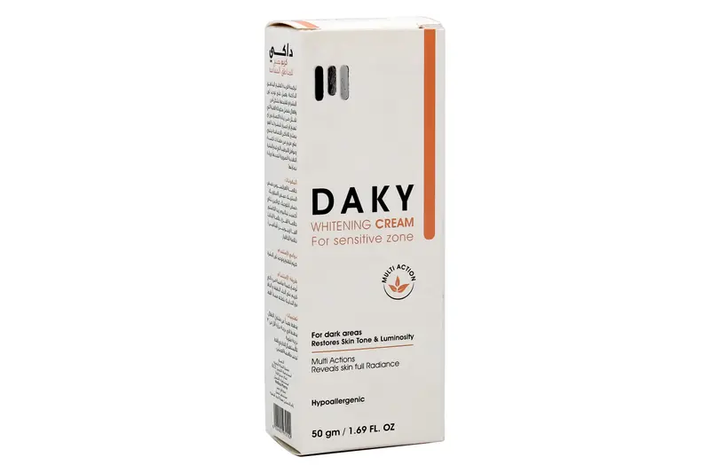 Daky Whitening Sensitive Zone Cream 50 Gm