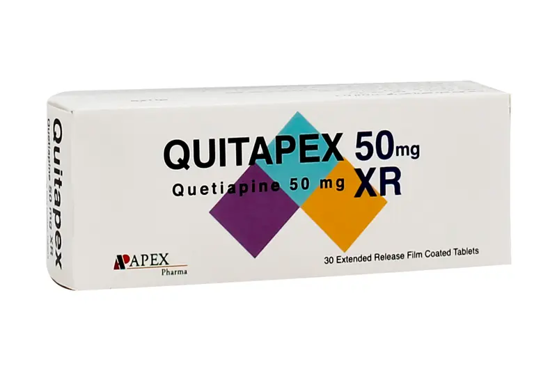 Quitapex 50 Mg Xr 30 Tab