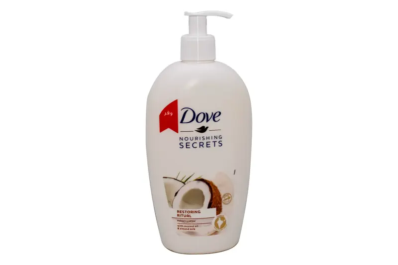 Dove Restoring Coconut Hand Wash 500 Ml Off
