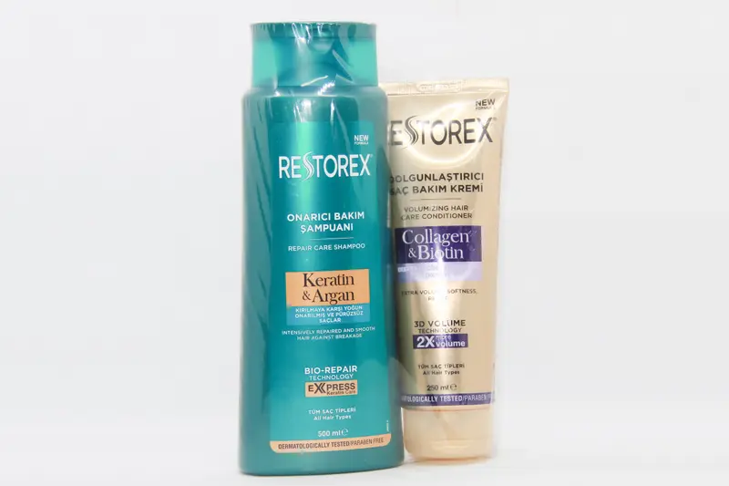 Restorex Keratin & Argan (Sh + Collagen Cond) Off