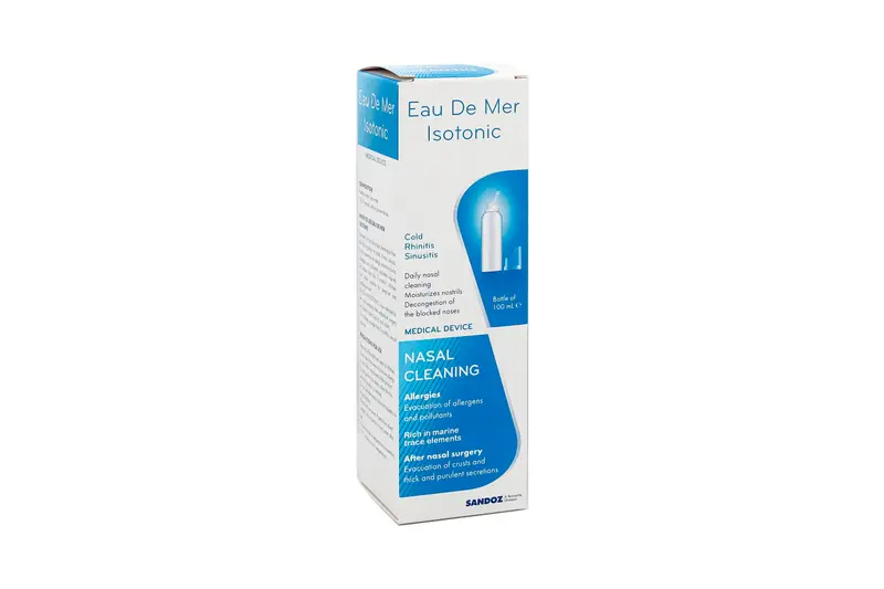 Eau De Mer Isotonic Nasal Cleansing Spray 100 Ml