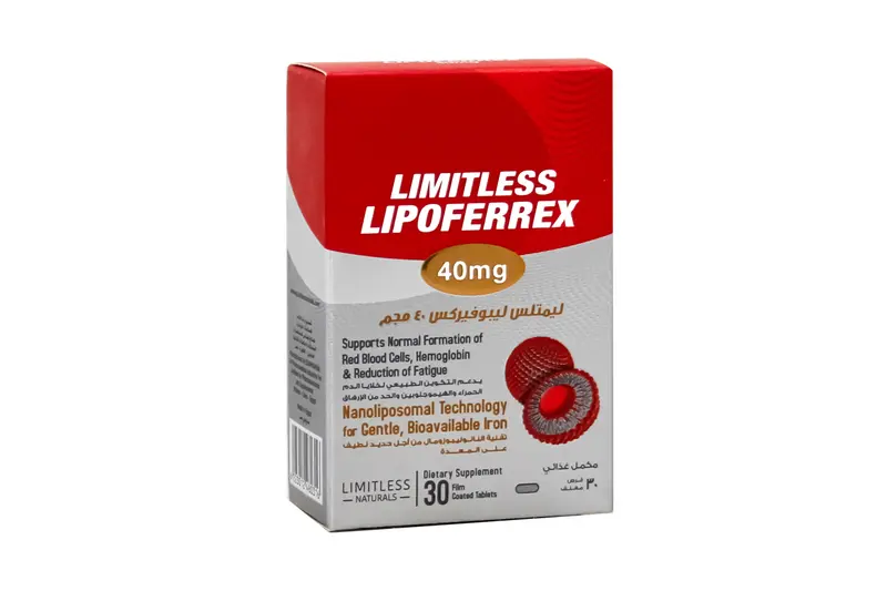 Limitless Lipoferrex 40 Mg 30 Tab