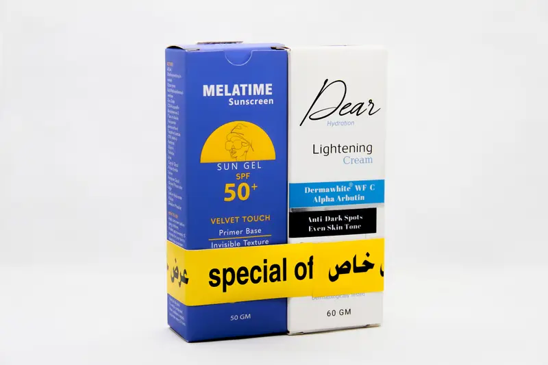 Melatime Sun Gel + Dear Lightening Cream (1+1) Off