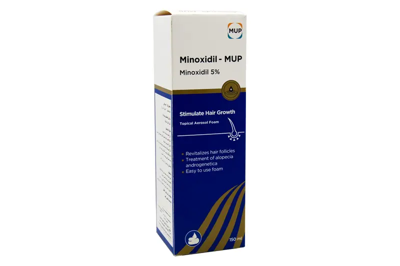 Minoxidil - Mup 5 % Topical Foam 150 Ml