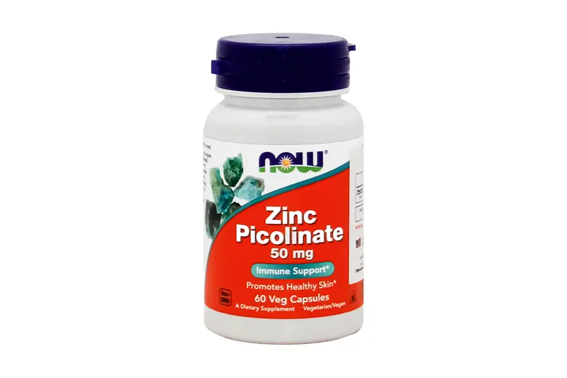 Now Zinc Picolinate 50 Mg 60 Cap