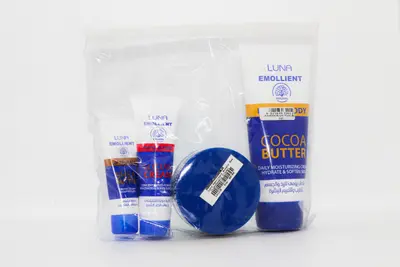 Luna Emollient (Lip+Hand+2 Cream) Bundle Bag