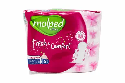 Molped Ultra Fresh & Comfort Extra Long 6 Pads