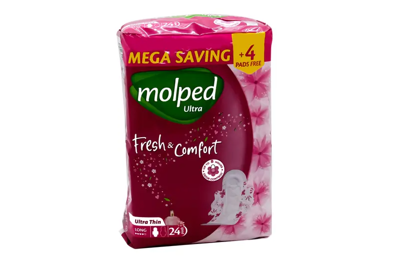 Molped Ultra Fresh & Comfort Long 24 Pads