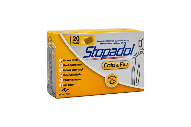 Stopadol Cold & Flu 20 Cap