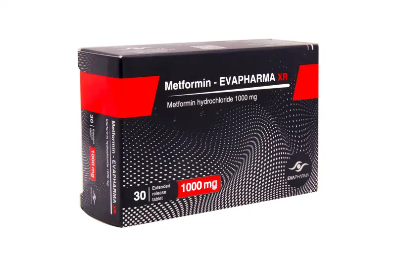 Metformin-Evapharma Xr 1000 Mg 30 Tab