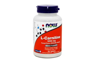 Now L-Carnitine 1000 Mg 50 Tab